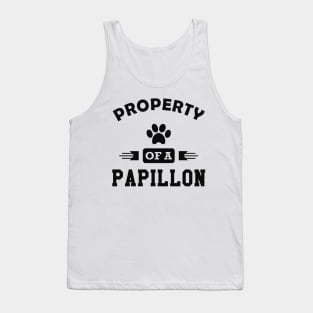 Papillon Dog -Property of a papillon Tank Top